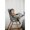 Bbluv Grow Highchair 2 in 1 & Leatherette Seat Gray