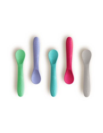 Bbluv Spoon  Σετ Κουτάλια Σιλικόνης  Ροζ