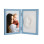 Baby Imprint Frame made of Wood  – Blue (10×15εκ.)