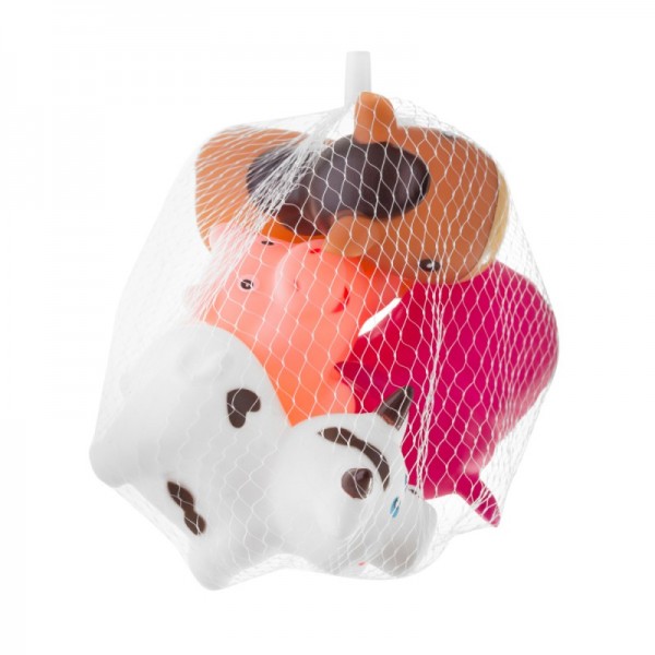 Παιχνίδια Μπάνιου Μπουγελοφατσάκια Φάρμα (Σετ των 4)