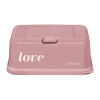 Κουτί για μωρομάντηλα Funkybox Vintage pink – Love