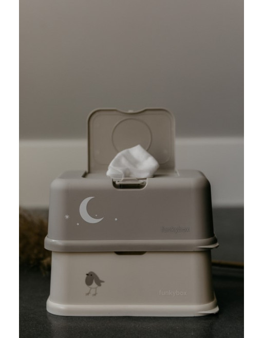 Funkybox Soft grey – Moon