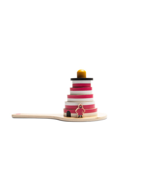 Bs Toys- Ξύλινο Παιχνίδι Ισορροπίας Φάροι Bs Toys- Ξύλινο Παιχνίδι Ισορροπίας Φάροι