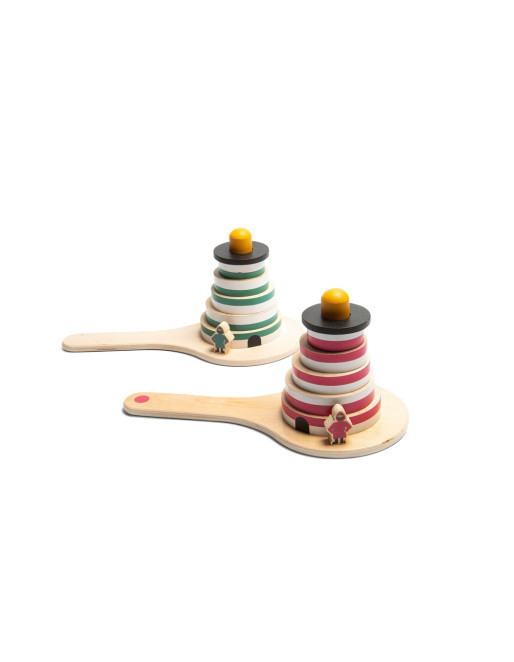 Bs Toys- Ξύλινο Παιχνίδι Ισορροπίας Φάροι Bs Toys- Ξύλινο Παιχνίδι Ισορροπίας Φάροι