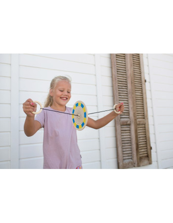 Bs Toys – Ξύλινος Χρωματιστός Τροχός  |  GA448