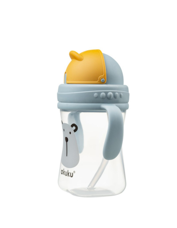 Ποτηράκι με καλαμάκι 300 ml Bear