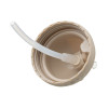 Akuku Baby Cup with Handles and Straw made of Plastic Beige 300ml for 9m+m+