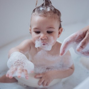 Minene Baby Bath Seat Pink