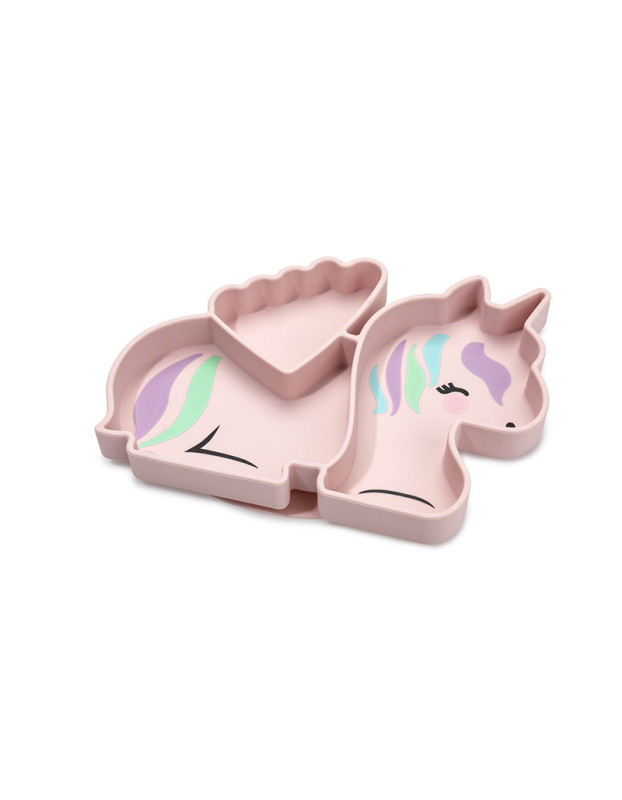 Melii – Πιάτο σιλικόνης με βεντούζα Unicorn