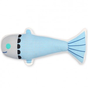 Petit Monkey Kids Bolster Throw Pillow 47cm Pink