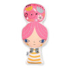 Petit Monkey Kids Throw Pillow Girl 42 cm