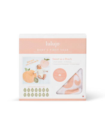 Lulujo  Mουσελίνα Φωτογράφισης   Κάρτες- Sweet as Peach