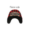 Flapjackkids Σκουφί 2-4 Διπλής Όψης Black Bear/Aviator