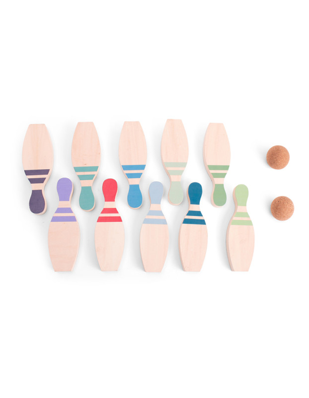 Bs Toys – Bowling Με Ξύλινες Κορίνες Bs Toys – Bowling Με Ξύλινες Κορίνες