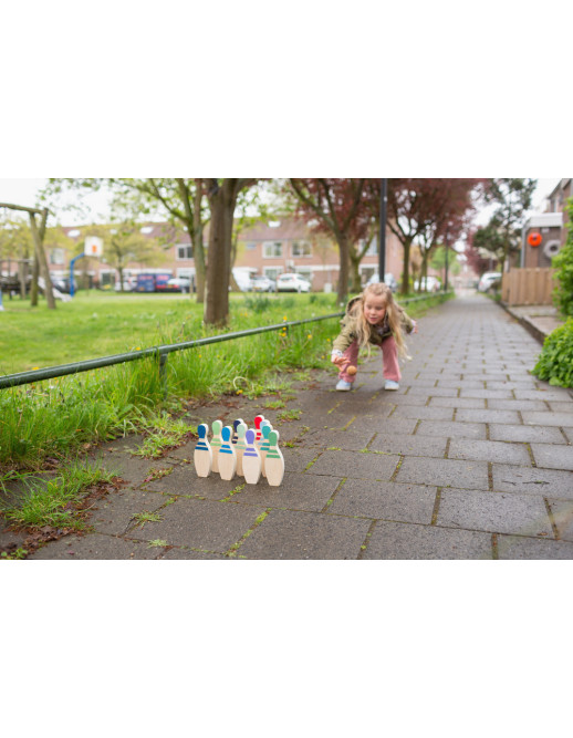 Bs Toys – Bowling Με Ξύλινες Κορίνες Bs Toys – Bowling Με Ξύλινες Κορίνες
