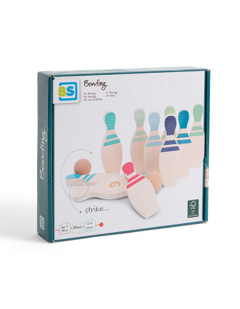 Bs Toys – Bowling Με Ξύλινες Κορίνες