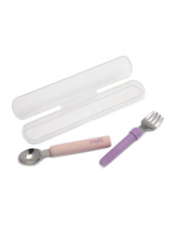 Melii – Spork On the Go Pink/Purple