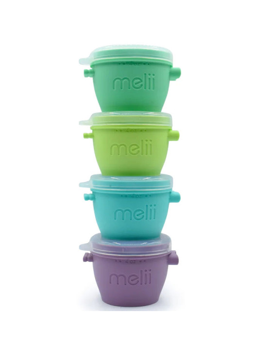 Melii – Silicone Snap & Go Pods 4τεμ. 118ml