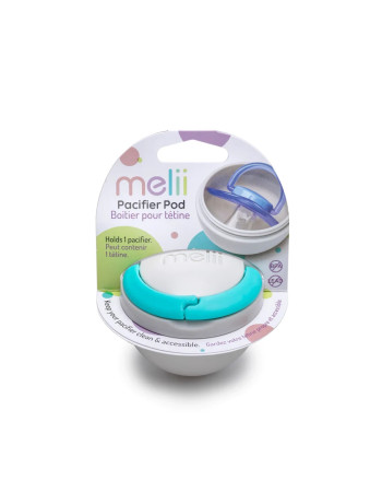 Melii – Θήκη για πιπίλα Grey/Blue