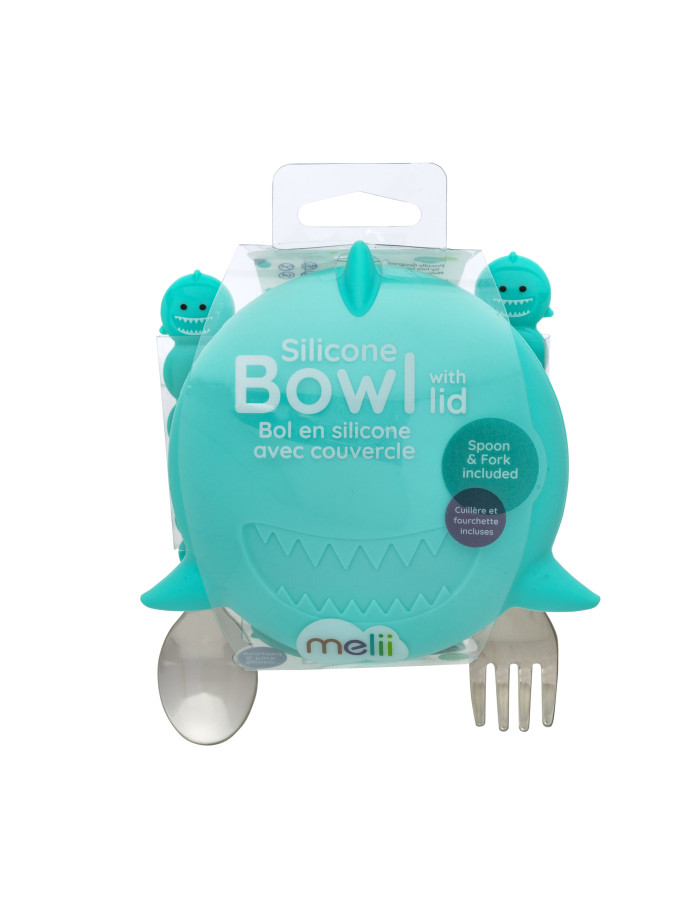 Melii Kids Silicone Lunch Set 0.35lt Turquoise