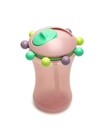 Melii – Sippy Cup Abacus 340 ml Pink  |  MEL12100
