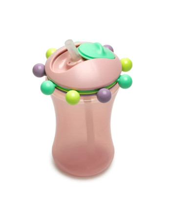 Melii – Sippy Cup Abacus 340 ml Pink  |  MEL12100