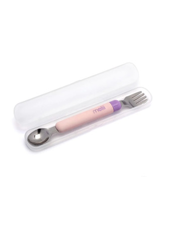 Melii – Spork On the Go Pink/Purple