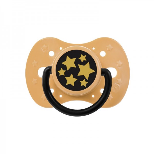 Akuku – Πιπίλα 12  μηνών - Yellow Stars