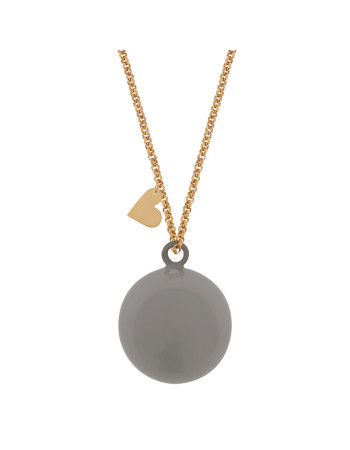 Proud Mama Bola pregnancy necklace Purple  |  PM-594