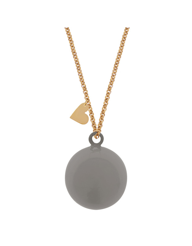 Proud Mama Bola pregnancy necklace Purple