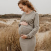 Proud Mama Bola pregnancy necklace Purple