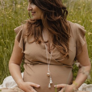 Proud Mama Bola Μενταγιόν Εγκυμοσύνης Anais Pink