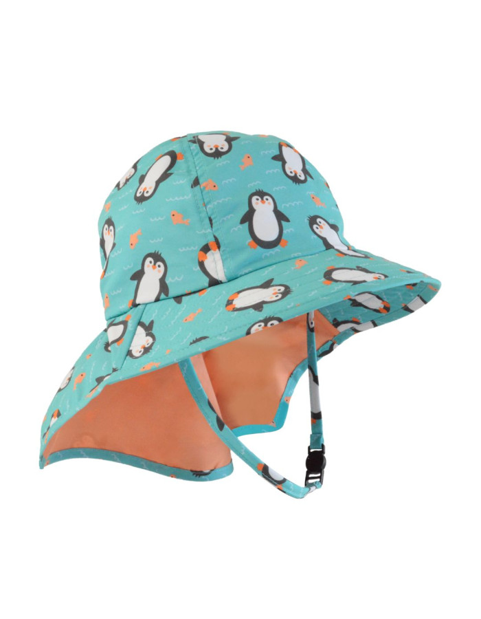 Zoocchini Cape Sunhat UPF50 Penguin Zoocchini Cape Sunhat UPF50 Penguin