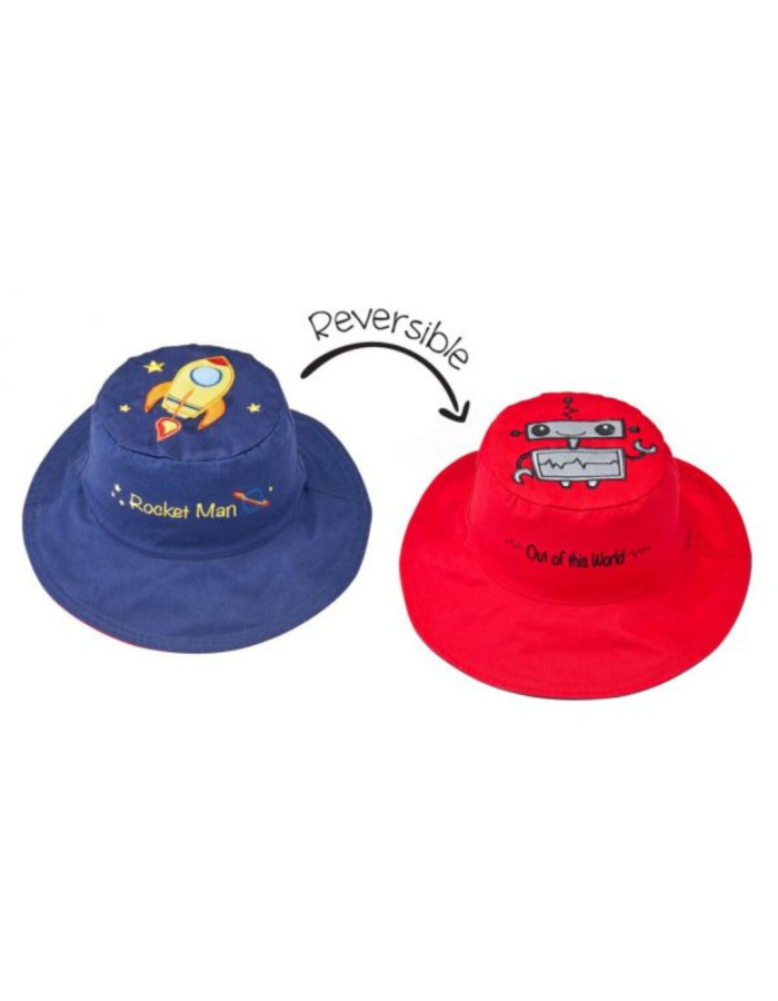 Καπέλο Διπλής Όψης UPF 50 – Διαστημόπλοιο (Cotton) - LARGE 4-6 yrs | LUV0144L Καπέλο Διπλής Όψης UPF 50 – Διαστημόπλοιο (Cotton) - LARGE 4-6 yrs | LUV0144L