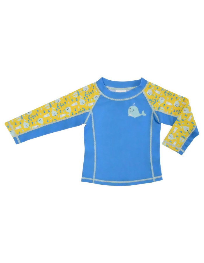 Αντιηλιακό Μπλουζάκι UPF50  Willy the Whale - 12-24m