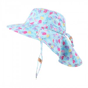 Flapjack Cape Sunhat UPF50 – Butterfly - SMALL 6 mo-2 yrs