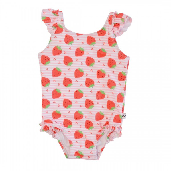 Ολόσωμο μαγιώ Strawberry - 6-12m