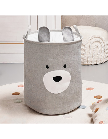 Sipo Premium Sipo Children's Folding Laundry Basket made of Fabric Beige 35x35x45cm 1pcs