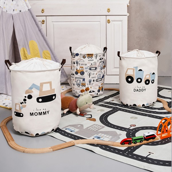 Sipo  Πολυχρηστικό Καλάθι με κορδόνι Οχήματα 43 L