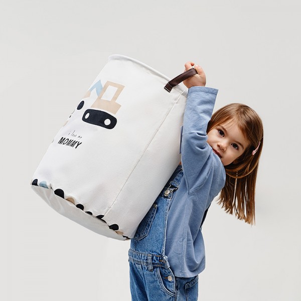 Sipo  Πολυχρηστικό Καλάθι με κορδόνι Εκσκαφέας 43 L