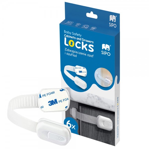 Ρυθμιζόμενες ασφάλειες πολλαπλών χρήσεων 6τμχ