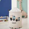 Sipo Laundry Basket Fabric Folding 35x35x45cm Gray