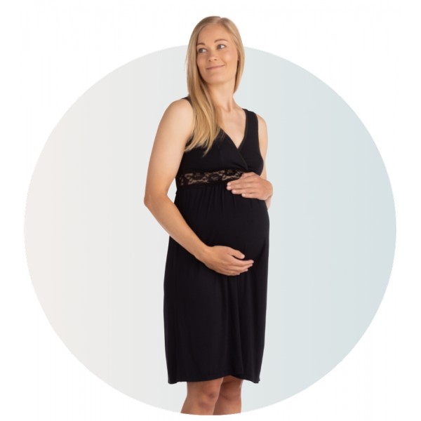 Maternity & Nursing Nightie (Νυχτικό θηλασμού) - Large