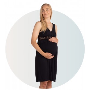 Maternity & Nursing Nightie (Νυχτικό θηλασμού) - Small