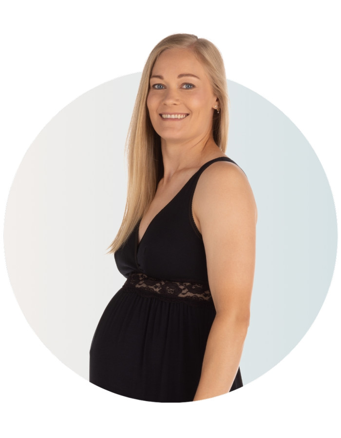 Maternity & Nursing Nightie (Νυχτικό θηλασμού) - Large