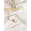 Proud Mama Babybell Glowing Πατουσάκια Silver  |  PM-616