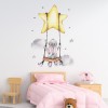 Sipo Wall sticker Bunny on swing