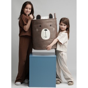 Sipo Children's Storage Basket made of Fabric brown 40x40x50cm 1pcs