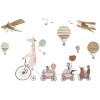 Sipo Wall sticker Giraffe and Friends