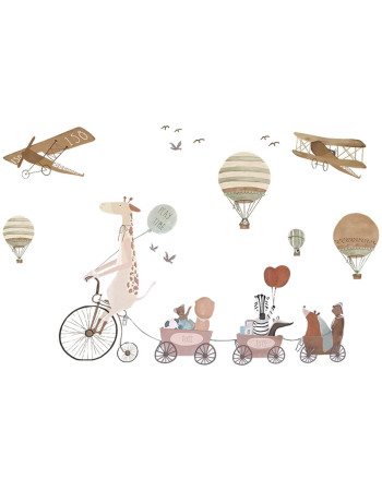 Sipo Wall sticker Giraffe and Friends Sipo Wall sticker Giraffe and Friends